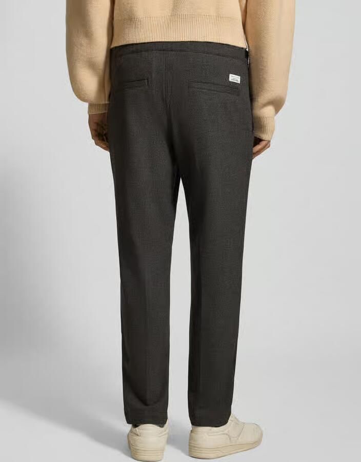Marc O'Polo DENIM Tapered bandplooibroek met viscose