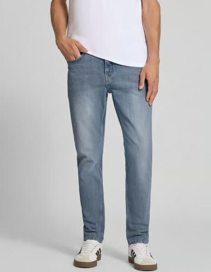 Marc O'Polo DENIM tapered fit jeans van katoenmix - Foto 3