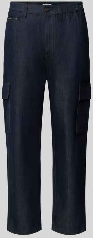 Marc O'Polo DENIM tapered fit jeans van mix van katoen en lyocell model 'Isak'