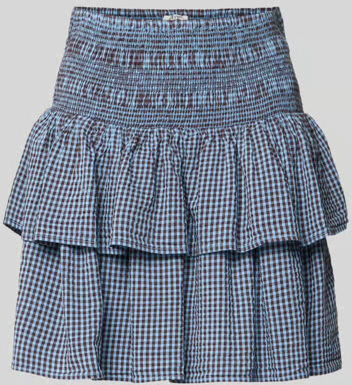 Marc O'Polo DENIM Uitlopende mini-rok van katoenmix - Foto 2