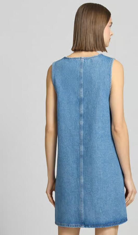 Marc O'Polo DENIM Vloeiende jeansjurk van katoenmIx - Foto 2