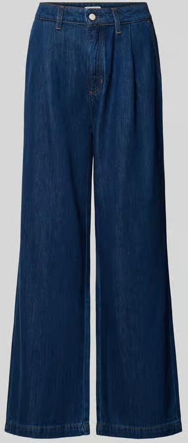 Marc O'Polo DENIM Wide & loose fit jeans van mix van katoen en lyocell