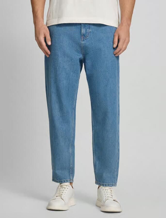 Marc O'Polo DENIM Wide Leg tapered fit jeans van katoen-ananasvezelmix model 'ISAK' - Foto 2