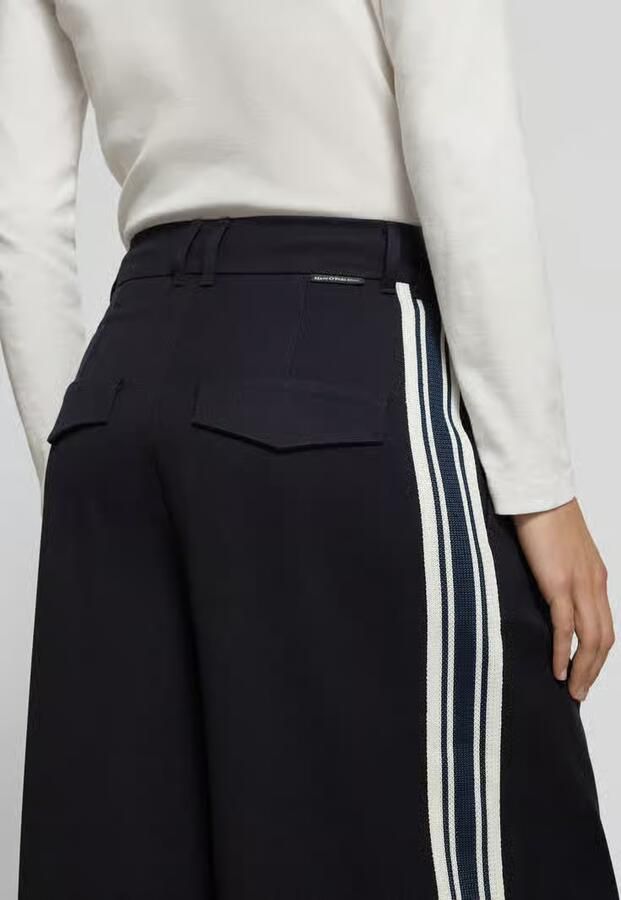Marc O'Polo DENIM Wijde broek met viscose model 'LIV' - Foto 2