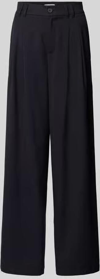 Marc O'Polo DENIM Wijde broek met viscose model 'LIV'