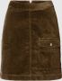 Marc O'Polo Corduroy skirt with a patch pocket Groen Dames - Thumbnail 1