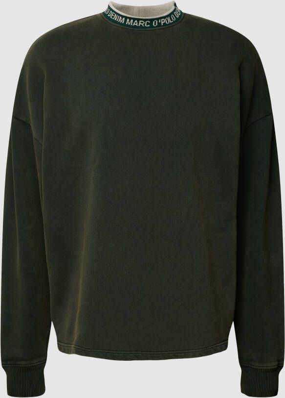 Marc O'Polo DENIM Oversized sweatshirt met labeldetail