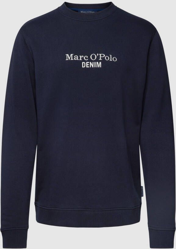 Marc O'Polo DENIM Sweatshirt met labelstitching