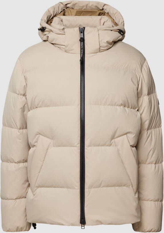 Marc O'Polo Oversized Dons Puffer Jas Beige Heren