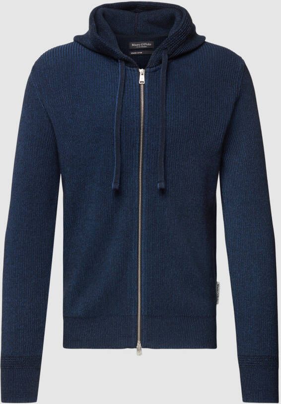 Marc O'Polo Gebreid jack in gemêleerde look