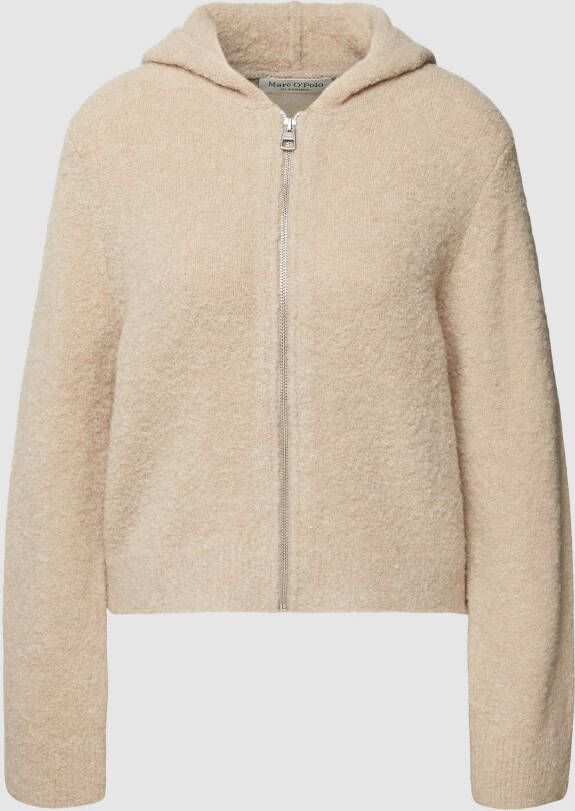 Marc O'Polo Gebreid jack met capuchon