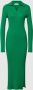 Marc O'Polo Knitted Dresses Green Dames - Thumbnail 1