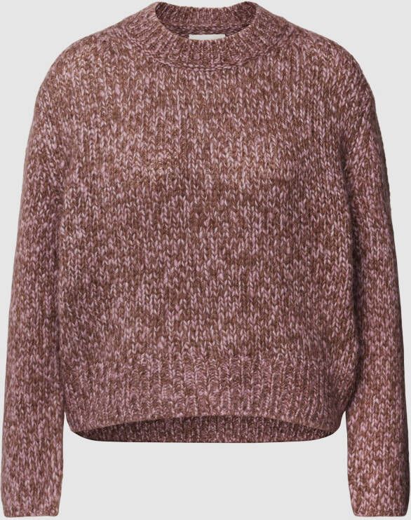 Marc O'Polo Gebreide pullover in two-tone-stijl