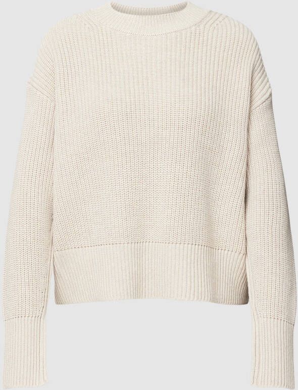 MARC O POLO Gebreide pullover met extra brede schouders