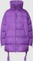 Marc O'Polo Oversized down puffer jacket Paars Dames - Thumbnail 1