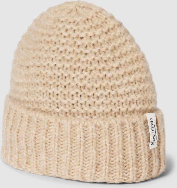 Marc O'Polo Chunky knit hat Beige Dames