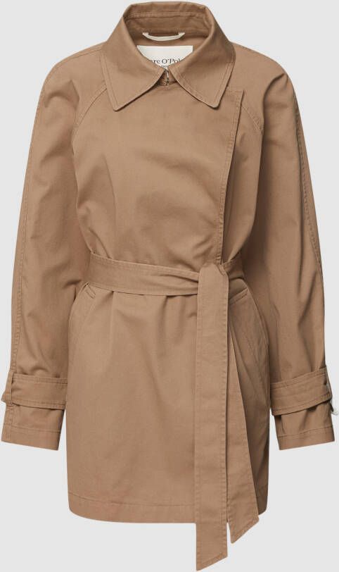 Marc O'Polo Trenchcoat Bruin Dames