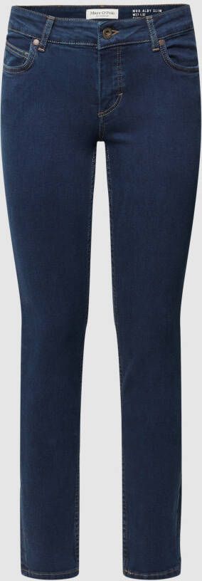 Marc O'Polo Jeans met labeldetails