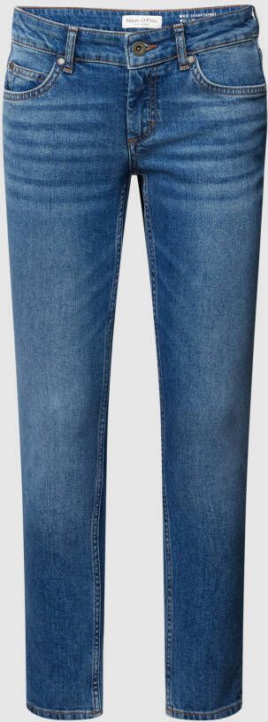 MARC O POLO Jeans met labeldetails