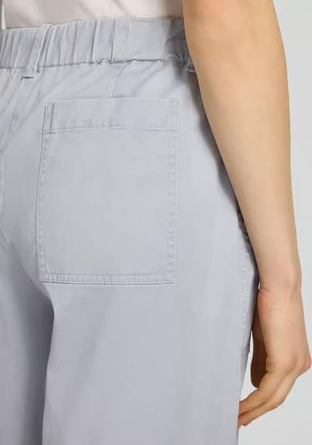 Marc O'Polo barrel fit broek van katoenmix