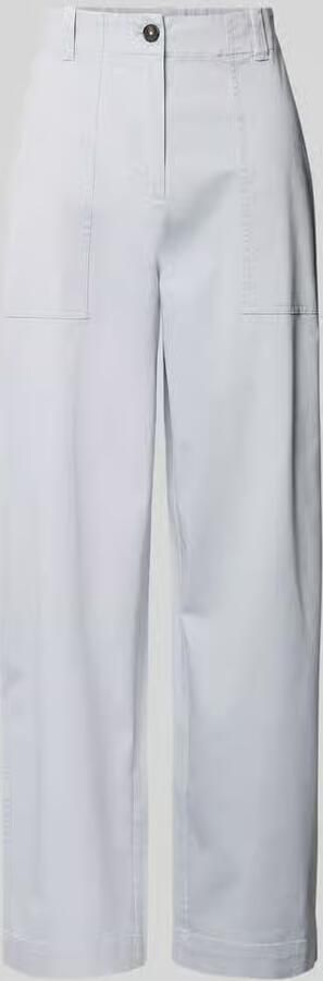 Marc O'Polo barrel fit broek van katoenmix - Foto 2