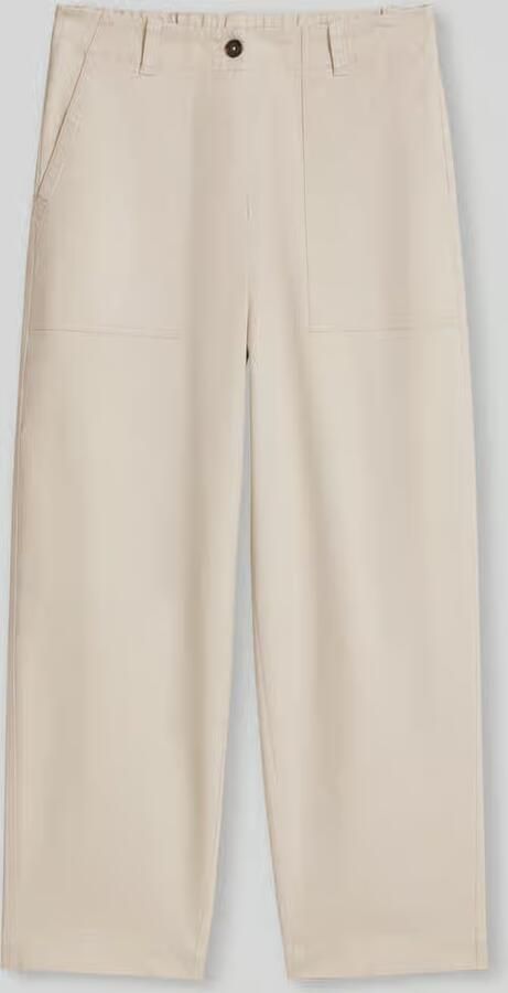 Marc O'Polo barrel fit broek van katoenmix - Foto 2