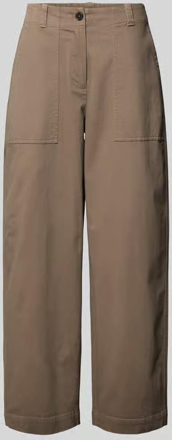 Marc O'Polo barrel fit broek van katoenmix - Foto 2