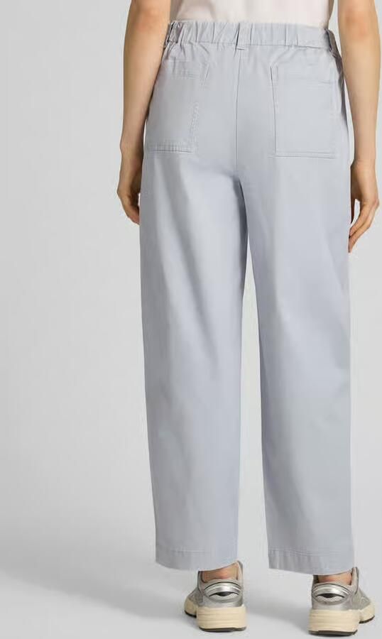 Marc O'Polo barrel fit broek van katoenmix