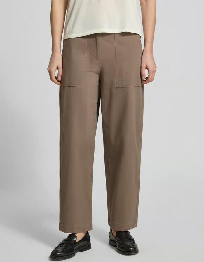 Marc O'Polo barrel fit broek van katoenmix - Foto 2