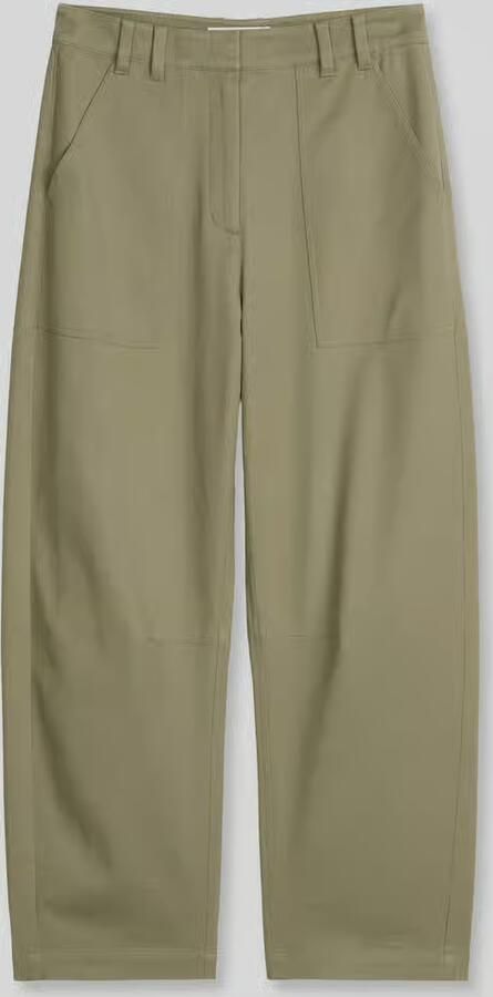 Marc O'Polo barrel fit jeans van katoenmix met opgestikte zakken - Foto 2