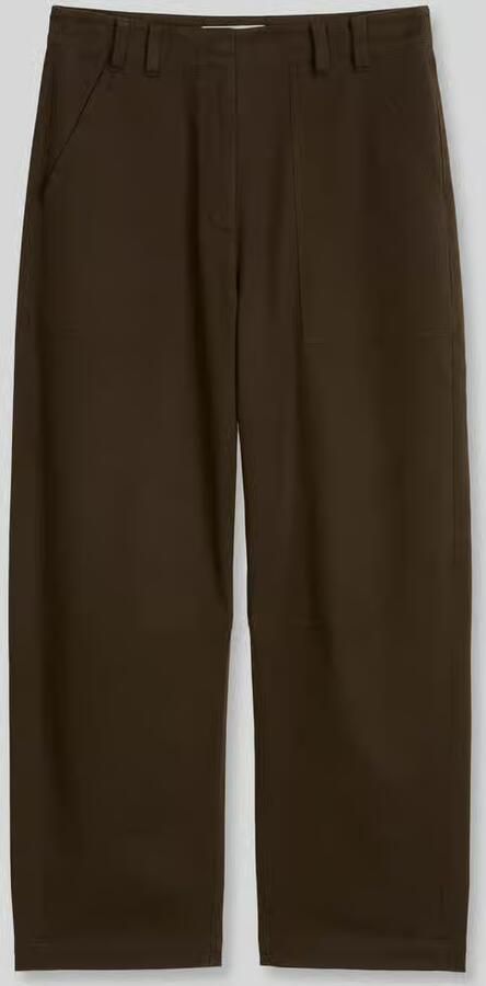 Marc O'Polo barrel fit jeans van katoenmix met opgestikte zakken - Foto 2