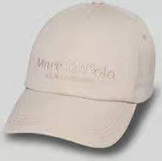 Marc O'Polo Baseballpet met labelstitching