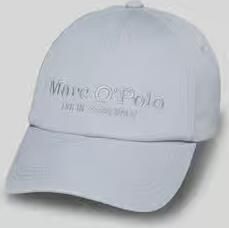 Marc O'Polo Baseballpet met labelstitching