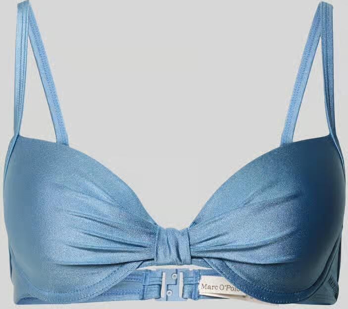 Marc O'Polo Bikini-bovendeel met knoopdetail - Foto 2