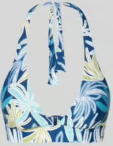 Marc O'Polo Bikinitop met halter model 'BOHEMIAN LEAF TRIANGLE'