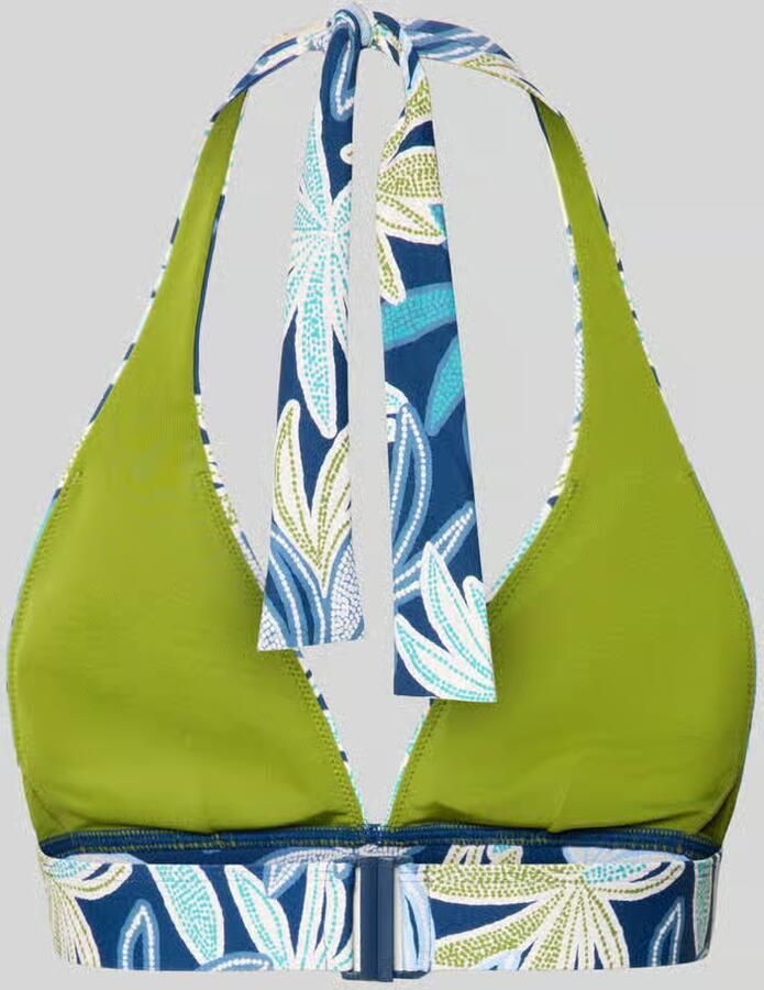 Marc O'Polo Bikinitop met halter model 'BOHEMIAN LEAF TRIANGLE'
