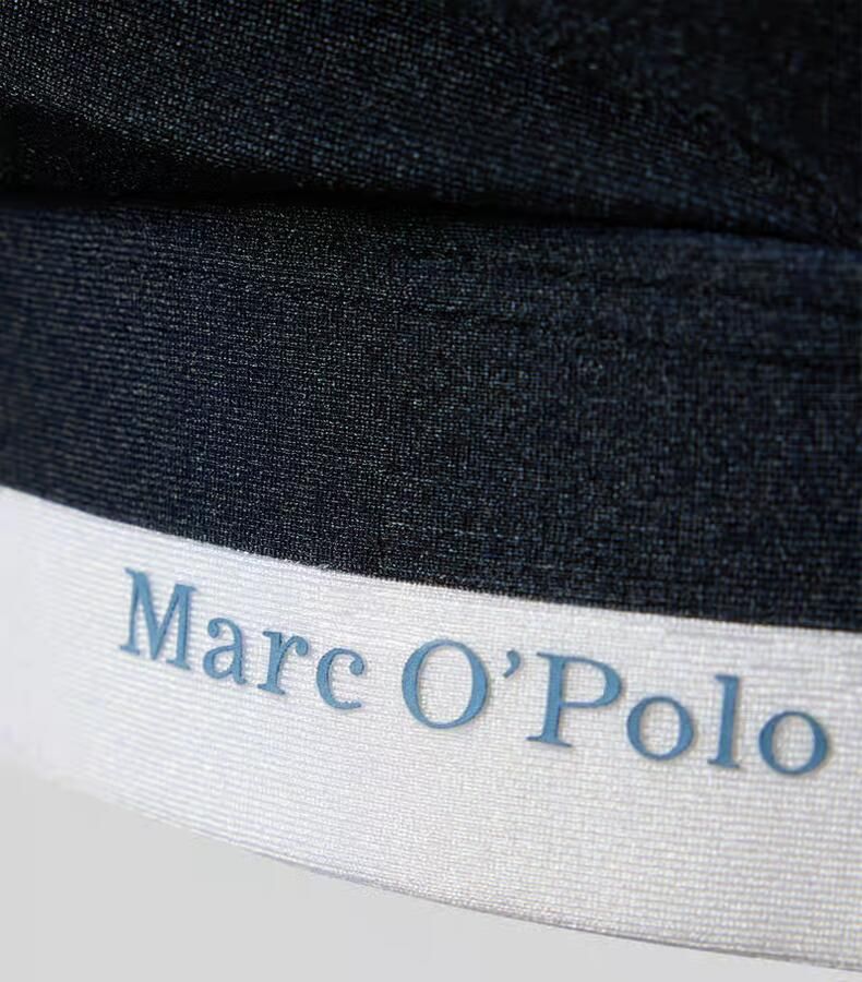 Marc O'Polo Bikinitop met labelopschrift model 'SUMMER STRIPES'