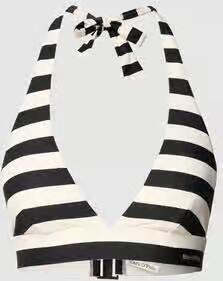 Marc O'Polo Triangel-bikinitop Classic Stripes met een logo-opschrift - Foto 6