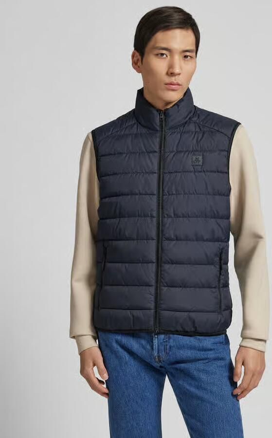 Marc O'Polo Casual Vest Regular Fit Sorona Fil Blue Heren - Foto 5