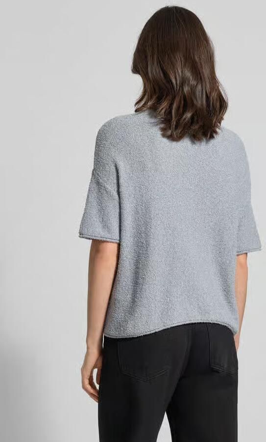 Marc O'Polo Boxy fit pullover van mix van katoen en badstof