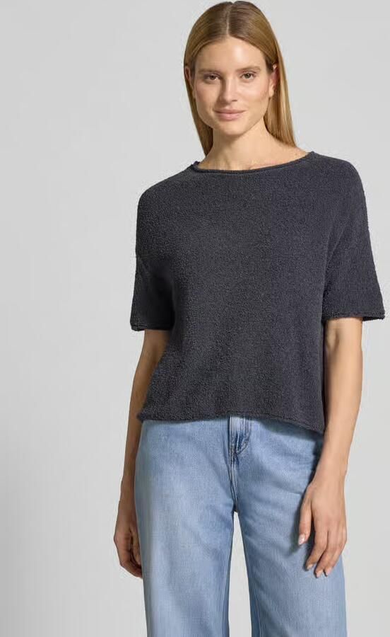 Marc O'Polo Boxy fit Pullover van Katoenmix-badstof - Foto 2