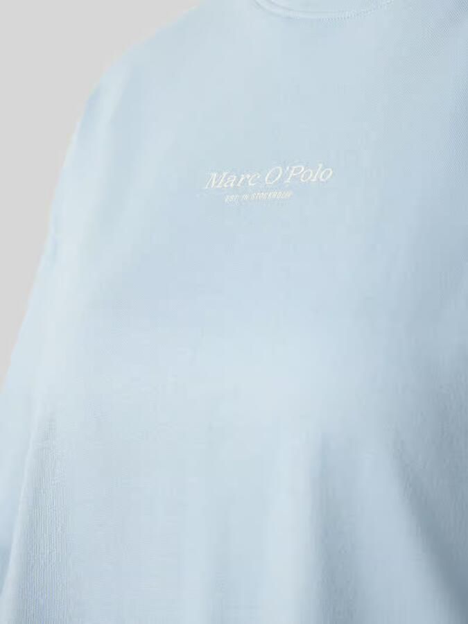 Marc O'Polo Boxy fit pyjamabovendeel van puur katoen - Foto 2