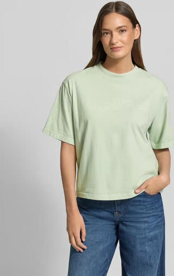 Marc O'Polo Boxy fit T-shirt van puur katoen - Foto 3