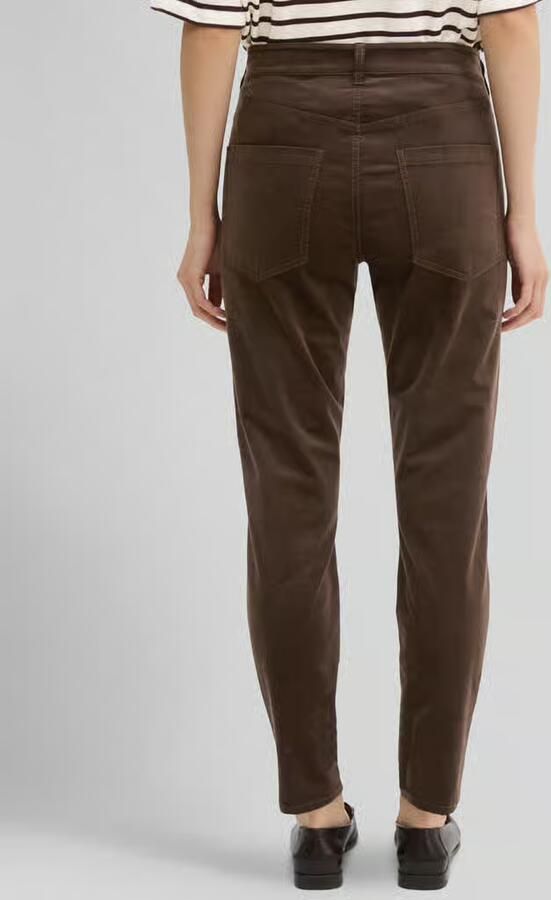 Marc O'Polo Boyfriend fit corduroy broek van katoenmix - Foto 3