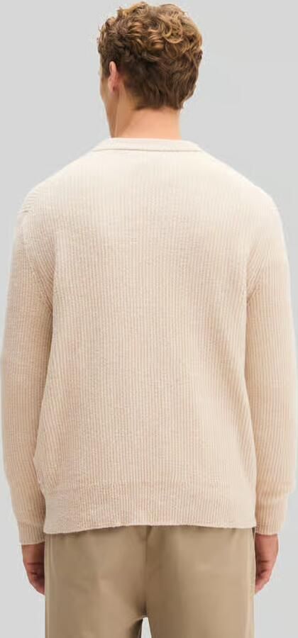 Marc O'Polo cardigan van wol met ribtricotstructuur - Foto 2