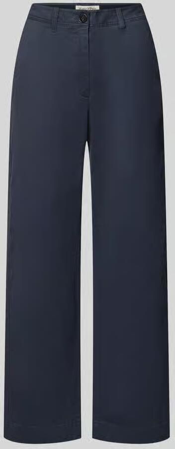 Marc O'Polo chino met regular fit van mix van katoen en lyocell