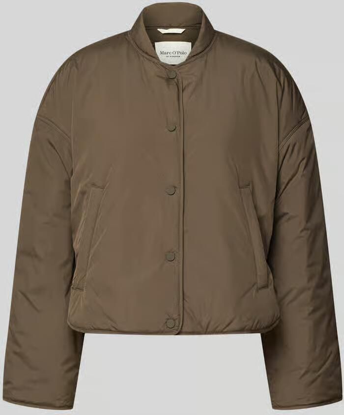 Marc O'Polo comfort fit blouson van satijn