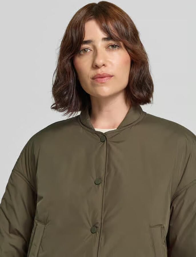 Marc O'Polo comfort fit blouson van satijn