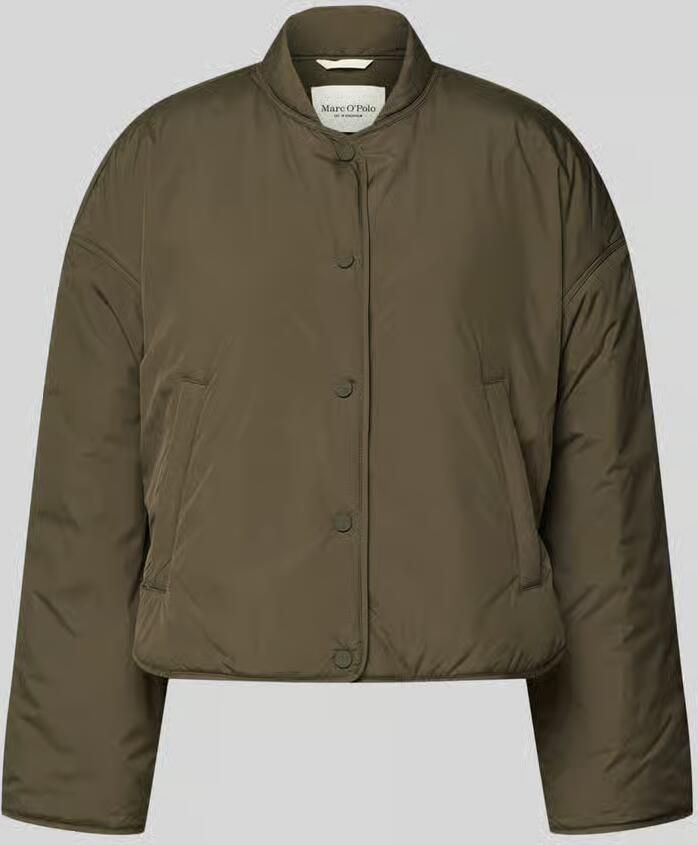 Marc O'Polo comfort fit blouson van satijn - Foto 2