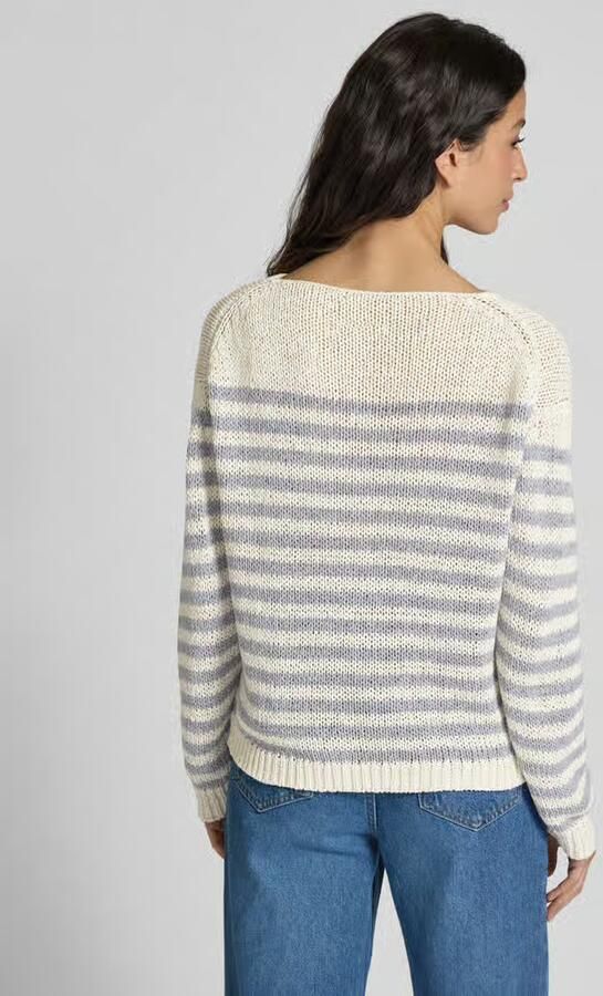 Marc O'Polo Comfort fit gebreide pullover van katoenmix